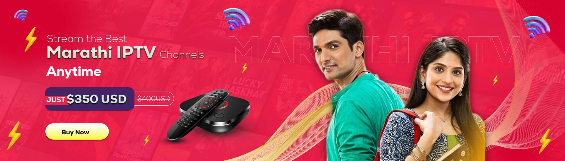Marathi IPTV banner